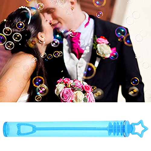 Fafeicy Hochzeitsblase Seifenflasche Spielzeugparty Bubble Stabs Tube, Dekoration für (Fünf-Punkte-Sternblau) von Fafeicy