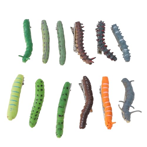 Fafeicy Horror Haarclip Punk Barrettes für Frauen Mädchen Halloween Haarzubehör 12pcs Gruselige Haarclips für Party Cosplay von Fafeicy
