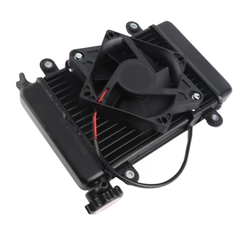Fafeicy Kühlerkühler mit Wasser, Langlebiger Konstruktion 270 Mm Kühlerlüfter für 150 Cm3 250 Cm3 Pit Quad Dirt Bike ATV Fafeicy Kühlerkühler mit Wasser, Langlebiger Konstruktion 270 Mm Kühlerlüfter für 150 Cm3 250 Cm3 Pit Quad Dirt Bike ATV von Fafeicy