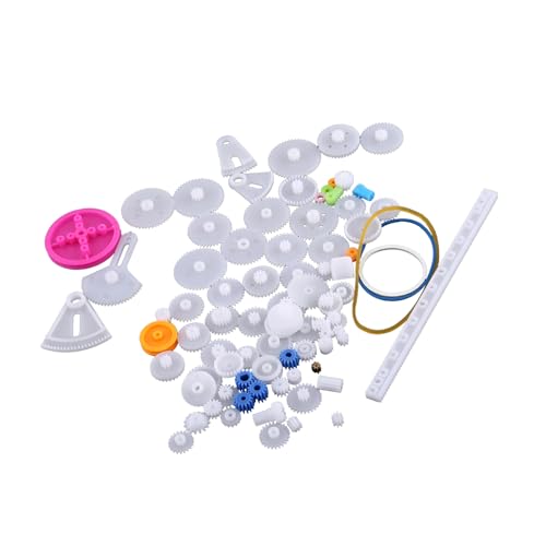 Fafeicy Kunststoff Roboter Getriebe Kit Getriebe Kits, Kunststoff Getriebe Getriebe Motor Getriebe Riemenscheibe Motor Getriebe Spielzeug Bausätze für Auto Roboter (85 Arten Fafeicy Kunststoff Roboter Getriebe Kit Getriebe Kits, Kunststoff Getriebe Getriebe Motor Getriebe Riemenscheibe Motor Getriebe Spielzeug Bausätze für Auto Roboter (85 Arten von Fafeicy