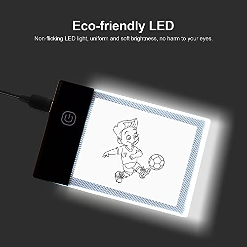 Fafeicy LED Light Pad Mini Tragbares Rasting Artcraft Light Box für Schüler Zeichnen Kalligraphie für USB von Fafeicy
