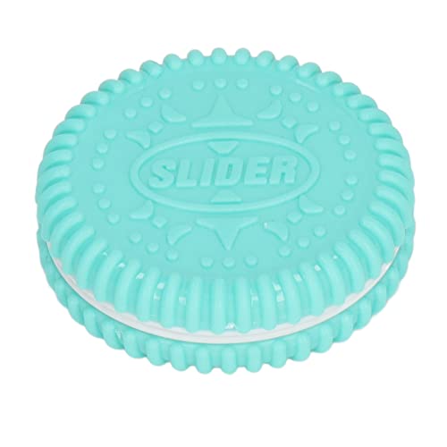 Fafeicy Magnetische Push Slider Toys Kekse Geformte Ruhige Mind Kekse Fingerspitze Schieberchen Spielzeug (Minzgrün) von Fafeicy