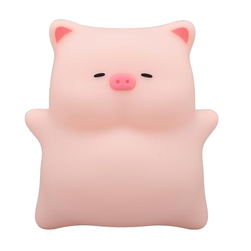Fafeicy Piggy Night Light -Nacht Am Krankenbett mit Verstellbarer Helligkeit und Timer, Ideales für Weihnachten und Kindertag von Fafeicy