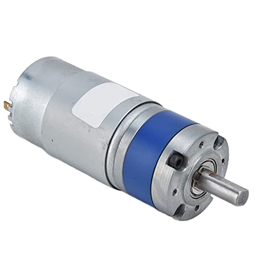 Fafeicy Planetary Getriebemotor D Welle Kupfermotor Kohlenstoffbürste DC 12V für die Industrielle Automatisierung (85RPM) von Fafeicy