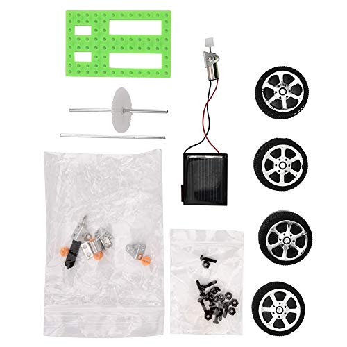 Fafeicy Solarauto-Modell, Pädagogisches DIY-Spielzeug Mini-Solar Auto Größe 8x7,5x3,2 cm für Jugendliche Im Alter von 14 Jahren Wissenschaft Lernprojekte von Fafeicy