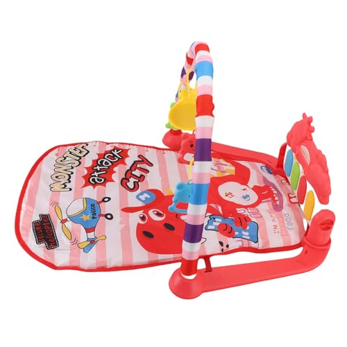 Musical Neugeborene Spiele Matte Klavieraktivität Krabbeln Bauchzeit Baby -Fitnessmatte mit Spiegelrasseln für Motorische Fähigkeiten, Koordination Musical Neugeborene Spiele Matte Klavieraktivität Krabbeln Bauchzeit Baby -Fitnessmatte mit Spiegelrasseln für Motorische Fähigkeiten, Koordination von Fafeicy