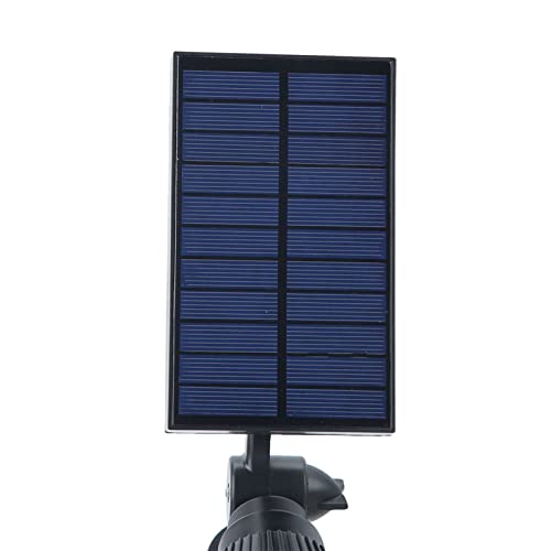 Solar Outdoor Light, Wasserdicht 2PCS 7LED Solar Rasenleuchten Ins Rampenlicht der Gartenlandschaft, Hohe Helligkeits -LED, Feuerfestes ABS -Material, IP65 (7 Farblicht) von Fafeicy