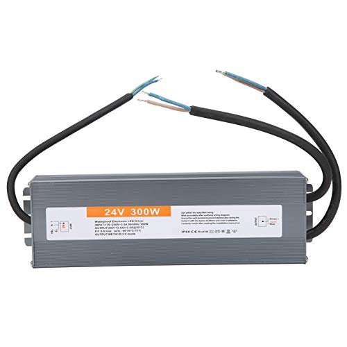 Ultradünne wasserdichte Schaltnetzversorgung, IP67 300W 170-250V AC LED-Antrieb für Hohe Effizienzleistung mit Aluminiumlegierungsmaterial, Anodierter Oberfläche (DC24V) von Fafeicy