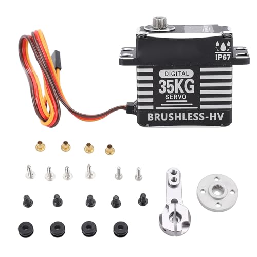 35 Kg Servo -Metallgetriebe Servo Motor Bürstenloser RC -Teile Servo Regenfischregelung mit Verbesserter Steuergenauigkeit für RC -Spielzeuge Im Freien 35 Kg Servo -Metallgetriebe Servo Motor Bürstenloser RC -Teile Servo Regenfischregelung mit Verbesserter Steuergenauigkeit für RC -Spielzeuge Im Freien von Fafeims