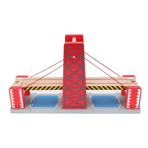 Eisenbahnbrücke, Hängebrücken-Set aus Holz Zur Förderung der Kreativität und Vorstellungskraft von Kindern, Kompatibel mit der Thomas-die-Zug-Serie Eisenbahnbrücke, Hängebrücken-Set aus Holz Zur Förderung der Kreativität und Vorstellungskraft von Kindern, Kompatibel mit der Thomas-die-Zug-Serie von Fafeims