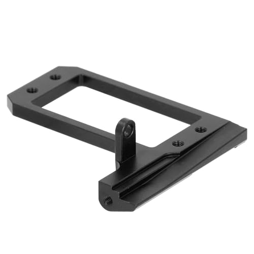 Fafeims 1/10 RC -Servo -Mount, Aluminiumlegierung 4 Link Low Center Bracket - Präzisionssteuerungs -Upgrade, Hochfestigkeitsdesign für Phoenix F10 VP RC -Automodell (Black) von Fafeims