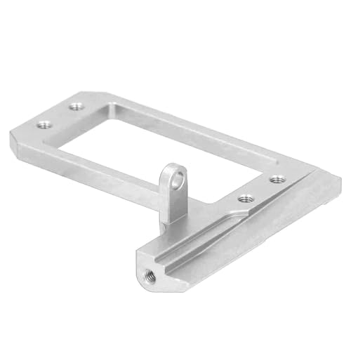 Fafeims 1/10 RC -Servo -Mount, Aluminiumlegierung 4 Link Low Center Bracket - Präzisionssteuerungs -Upgrade, Hochfestigkeitsdesign für Phoenix F10 VP RC -Automodell (Silver) von Fafeims