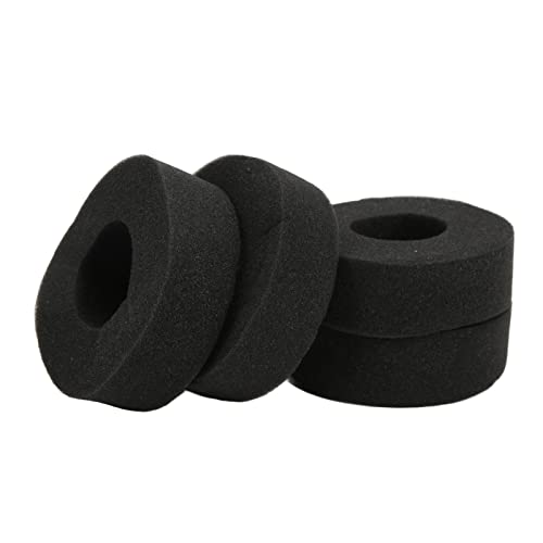 Fafeims 1,9 Zoll Schwarzer Schwamm Reifeneinsatz Inlay Langlebige Unterstützung für RC -Crawler, Geeignet für Arrma für Axiale scx10/ für d90/ für Rotcat Gen8 [4 -teilige Set] von Fafeims