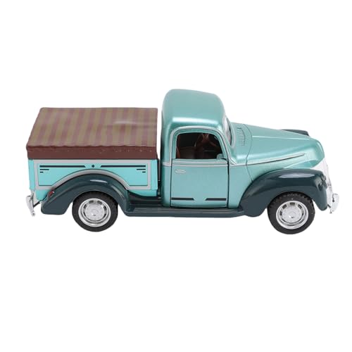Fafeims 1:32 Leichtmetall -Pickup -LKW -Modell, Abnehmbarer Sammlerklassiker für Home Regal Display Kids Collector (Green) von Fafeims