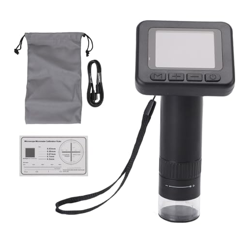 Fafeims 1000x Handheld Kids Microskop 2,0 -Zoll -Bildschirm 1080p Res Digitalmikroskop 8 LED -Leuchten für von Fafeims