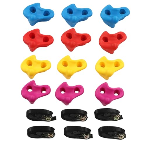 Fafeims 12 Prozenter Klettern Hält Kinderklettern mit den Wandhalterungen für Indoor -Outdoor -Spielbäume Walls Fitnessstudio Fafeims 12 Prozenter Klettern Hält Kinderklettern mit den Wandhalterungen für Indoor -Outdoor -Spielbäume Walls Fitnessstudio von Fafeims