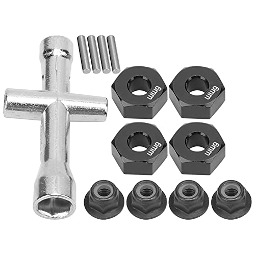 Fafeims 12 -mm -Radnabenadapter Im Langlebigen Aluminium (Black) von Fafeims