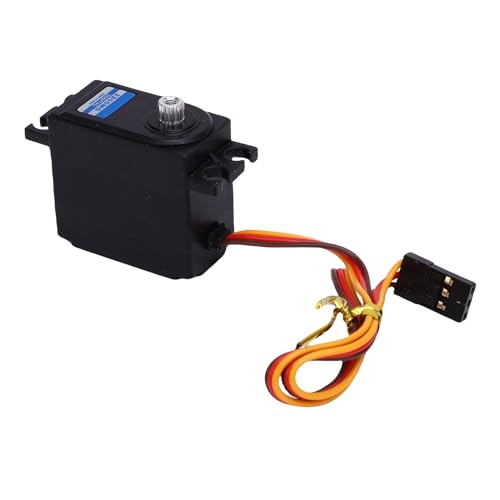 Fafeims 22G High Torsion Digital RC Servo -Metallgetriebe für DEERC 1:14 14210 RC -Auto, ABS Material, Starke Stabilität, Ideal für Autoenthusiasten, Schnellere Reaktionsgeschwindigkeit von Fafeims