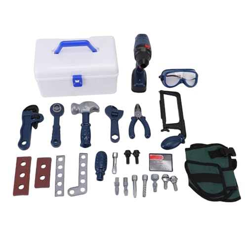 Fafeims 25 PCs Kinderwerkzeugset mit Elektrischen Bohrern, die die Fähigkeiten mit Elektrobohrern Zur Verbesserung der Fähigkeiten Verbessern, um die Fähigkeiten zu Verbessern Fafeims 25 PCs Kinderwerkzeugset mit Elektrischen Bohrern, die die Fähigkeiten mit Elektrobohrern Zur Verbesserung der Fähigkeiten Verbessern, um die Fähigkeiten zu Verbessern von Fafeims