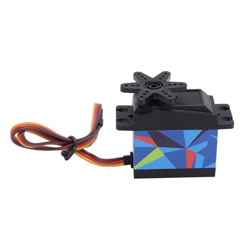 Fafeims 35 Kg RC Digitales Servo, Aluminiumlegierung Metall RC Servo High Drehmoment Servo mit Armzubehör für 1/10 1/12 RC -Auto -LKW Fafeims 35 Kg RC Digitales Servo, Aluminiumlegierung Metall RC Servo High Drehmoment Servo mit Armzubehör für 1/10 1/12 RC -Auto -LKW von Fafeims