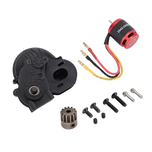 Fafeims 3542 Bürstenloser Motor, 2250 KV Outrunner Motor mit 4,0 -mm -Bananenstopfen und Kühldesign für SCX10 II 90046 1:10 RC Crawler Car Upgrade von Fafeims