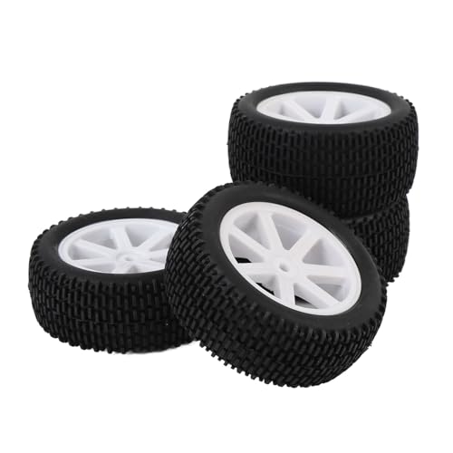 Fafeims 4 Stück 1: 10 RC Fahrzeug Reifen, RC Auto Reifen Upgrade Leistung für 1: 10 LKW Fafeims 4 Stück 1: 10 RC Fahrzeug Reifen, RC Auto Reifen Upgrade Leistung für 1: 10 LKW von Fafeims