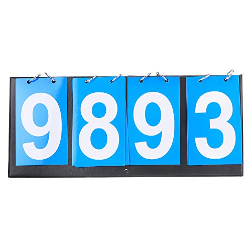 Fafeims 4-stellige Fußball-Anzeigetafel 4-stellige Sport-Score-Keeper 4-Ziffer-Anzeigetafel für die Vielseitige Nutzung für Tischtennis Badminton-Basketball-Volleyball mit Doppelseitiger Drucken Fafeims 4-stellige Fußball-Anzeigetafel 4-stellige Sport-Score-Keeper 4-Ziffer-Anzeigetafel für die Vielseitige Nutzung für Tischtennis Badminton-Basketball-Volleyball mit Doppelseitiger Drucken von Fafeims