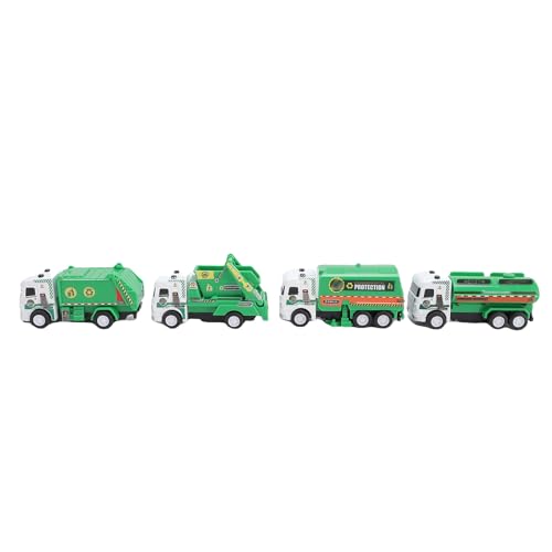 Fafeims 4pcs Müllfahrzeug Kleinkinder Spielzeugrecycling Müllwagen Set aus Stabilem Plastik für Fafeims 4pcs Müllfahrzeug Kleinkinder Spielzeugrecycling Müllwagen Set aus Stabilem Plastik für von Fafeims