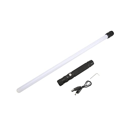 Fafeims 7 Farben Verändert das Wiederaufladbare Pitio -Spielzeugleuchten für das Schwert für Teambuilding -Freunde in Aluminiumlegierung+PC (Black) von Fafeims