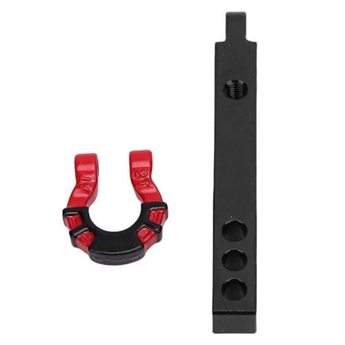 Fafeims Alloy RC Trailer Hitch für 1/8 1/10 RC -Crawler, Einfache Installation und Realistisches Erscheinungsbild, Zum Simulieren von Rettungsszenarien, Umfasst Anhängerkomponenten und Schrauben Fafeims Alloy RC Trailer Hitch für 1/8 1/10 RC -Crawler, Einfache Installation und Realistisches Erscheinungsbild, Zum Simulieren von Rettungsszenarien, Umfasst Anhängerkomponenten und Schrauben von Fafeims