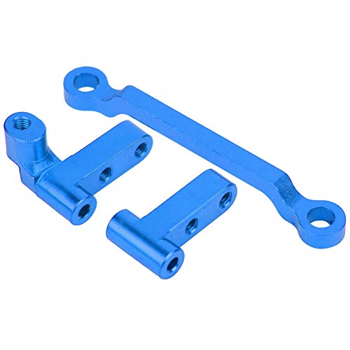Fafeims Aluminium Aluminiumlegierung RC-Lenkung für 1/18 A949 A959-B A969 A979 K929, Leuchtende Farben, Einfache Installation, Ideal für RC-Auto-Modifikatoren (Blue) von Fafeims