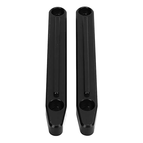 Fafeims Aluminium in Langlebigen Aluminium RC Rails Railled Ersatz für Rücken 1 (Black) von Fafeims