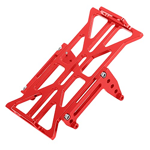 Fafeims Aluminiumlegierung RC -Batterieunterstützung für Axiale SCX24 90081 C10 1/24 RC -Auto, Geeignet für Autoliebhaber (Rot) von Fafeims