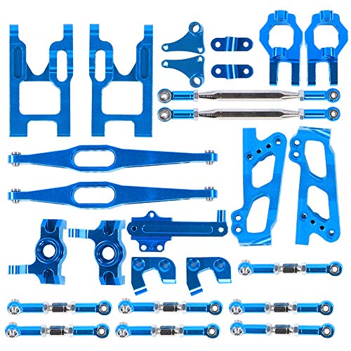Fafeims Aluminiumlegierung Swing Arm Kit für RC Car Wltoys 12428/12423, Easy Installer Installation Lenkskit für eine Verbesserte Leistung, Ideale Amateure von Fafeims