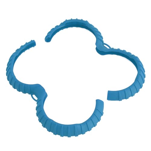 Fafeims Anti -Kollisionsschutz, Ausgezeichnete Stoßdämpfung, Leichter und Langlebiger Propellerschutzschutz für Avata 2, das aus TPU -Material mit Hohem Zähigkeit Hergestellt Wurde, Features (Blue) von Fafeims