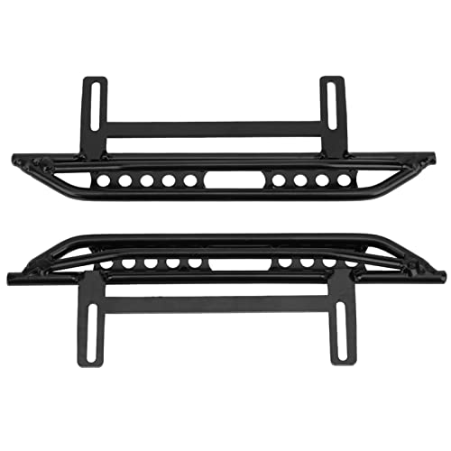 Fafeims Axial SCX10 II 90046 RC -Auto -Metall Pedalplatte Zuverlässige Nachhaltige Schwarze Seitenpedalkit für RC Crawler Car Besitzer von Fafeims
