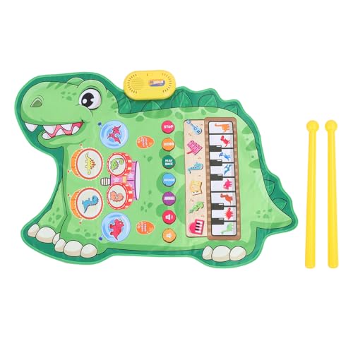 Fafeims Baby Musical Matte, Dinosaurier Klavier Playmat Kleinkindspielzeug für Kleinkinder 12-36m Förderung der Kognitiven Entwicklung und Intelligenz Fafeims Baby Musical Matte, Dinosaurier Klavier Playmat Kleinkindspielzeug für Kleinkinder 12-36m Förderung der Kognitiven Entwicklung und Intelligenz von Fafeims