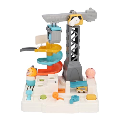 Fafeims Ball Adventure Car Track Toy, Timikierte Interaktive Rennstrecke mit Kran und 3 Bällen für Kinder Im Innenspiel Fafeims Ball Adventure Car Track Toy, Timikierte Interaktive Rennstrecke mit Kran und 3 Bällen für Kinder Im Innenspiel von Fafeims