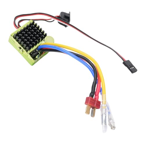 Fafeims Brett für RC -Boxen mit Gebürstetem Wassertest, Einfache Installation, Präzise Steuerung der Geschwindigkeit, Kompatibel mit Dem 540 550 750, Leichten und Langlebigen Motor, für Autos und RC von Fafeims