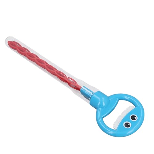 Fafeims Bubble -Zauberstäbe, 32 Loch -Leckropble -Sticks mit Lächelndem Gesichtsdesign für Im Freien Spielen (Blue) von Fafeims
