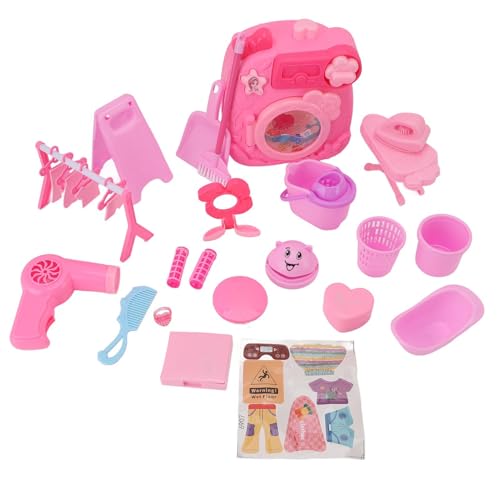 Fafeims Coherny Toy Waschmaschine, Kids Mini Simulation Dollhouse Waschmaschine, Schlagzeugdesign Tragbares Spielset für und Mädchen über 3 Jahre Fafeims Coherny Toy Waschmaschine, Kids Mini Simulation Dollhouse Waschmaschine, Schlagzeugdesign Tragbares Spielset für und Mädchen über 3 Jahre von Fafeims