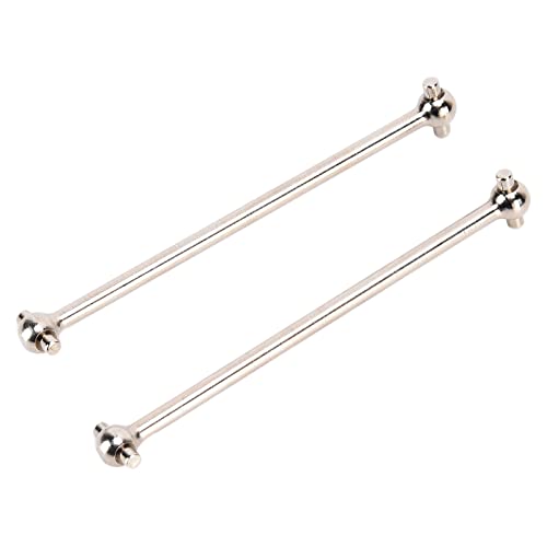 Fafeims Die Eisen -Heck -Antriebswelle Stark Kompatibel mit Wltoys 104001, Leicht zu Ersetzen für RC Autoliebhaber, 2 X Hinterradantriebswelle von Fafeims