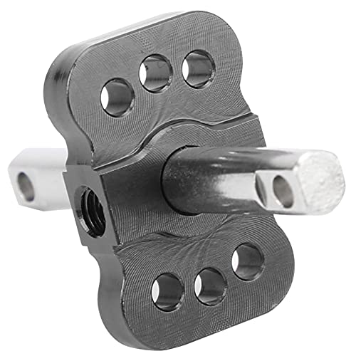 Fafeims Differentialspulenschließfach in Nachhaltigem Metall RC für Slash RC Long Verbesserung Präzision Aussehen Auftritte Lebensanpassung für Schrägstrichwagen (Black) von Fafeims