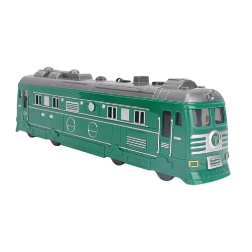 Fafeims Electric Steam Railway Toy, Retro -Trägheit Angetriebener Spray Railway mit Nebelkühlung, 13,2 -Zoll -Bildungsspielzeug für Im Alter von 3+ (Green) von Fafeims