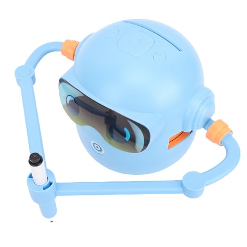 Fafeims Entzückender Intelligenter Zeichnungsroboter mit 100 Karten und 12 Farbenfrohen Stiften, Kinderspielzeug für Bildungsmalereien, Einfache Konfiguration, Geeignet für 5 -jährige Zeitalter, Li von Fafeims