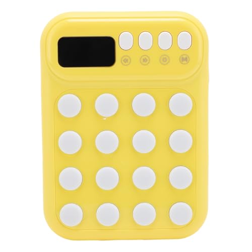 Fafeims Handheld Memory Game für, Elektronische Hirnteaser -Puzzle mit 5 Schwierigkeitsgraden Trainingsspielzeug für 5,6,7,8,9,10,1112 (Yellow) von Fafeims