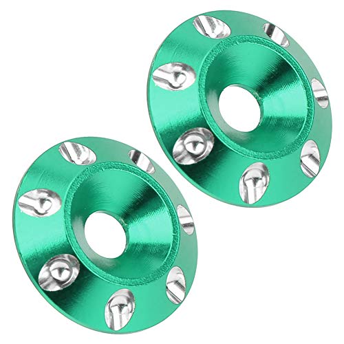 Fafeims Hochwertiger Heckflügelgelenk 2PCS Dekoratives Zubehör für 1/10 1/8 Off -Straßenauto (Green) von Fafeims
