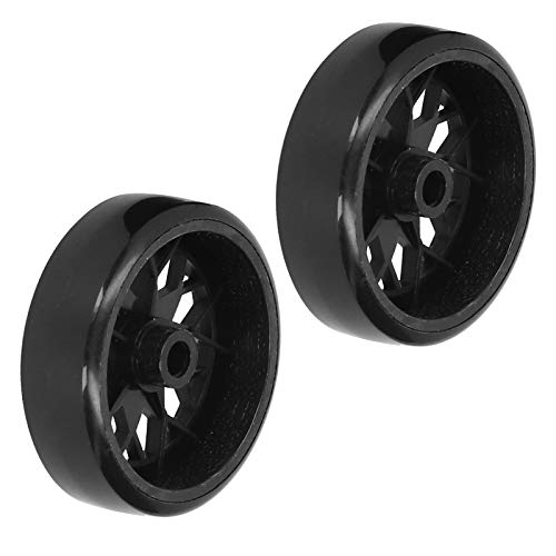 Fafeims Hochwertiger RC-Reifenradachse Set für WPL D12, Verbessert Stabilität und Leistung, Praktischer Ersatz für RC-Auto-Enthusiasten, 55-mm-Durchmesser (Black) von Fafeims