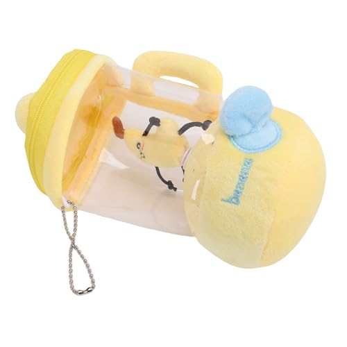 Fafeims Juicer Plüschspielzeug Niedlicher Kordelkordelschlüsselkette für Taschen, Weicher Cartoon -Anhänger für Kinderpädagogik, Sichere Materialien, Ideal (Banane) von Fafeims