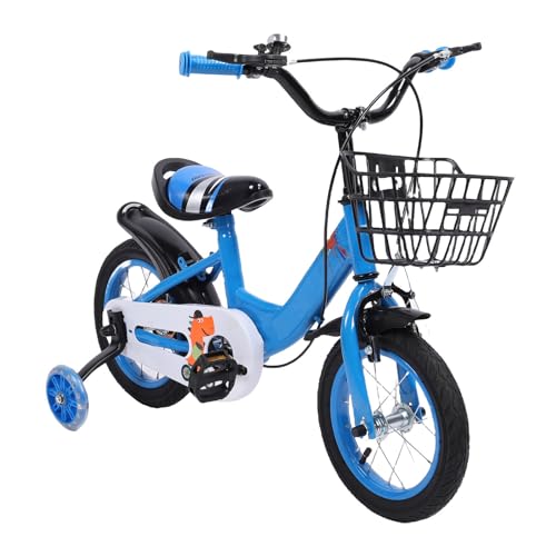 Fafeims Kinderfahrrad, Leichte Steuerung, Leicht zu Erlernen, Verstellbarer Sitz, Kinderfahrrad, Geeignet für Im Alter von 3–10 Jahren (16 Zoll) von Fafeims